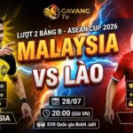 Nhận định trực tiếp bóng đá trận Malaysia vs Lào vòng bảng ASEAN Cup 2026 chi tiết tại Gavang TV.